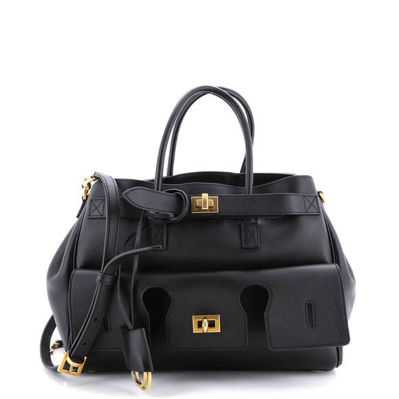 Balenciaga Small Bel Air Carry All Bag Leather - Picture 1 of 5